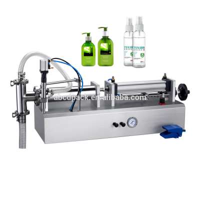 Tabletop Semi-auto Medical Alcohol Filler,Semi-auto Perfume Filling Machines