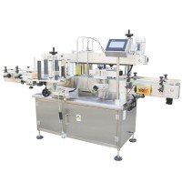 pet bottle labeling machine plastic labeling machine both sides